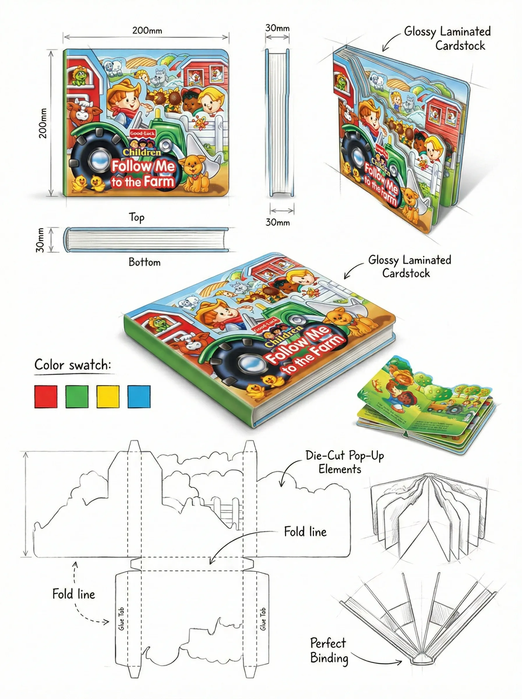 Layered Board Book - Concept