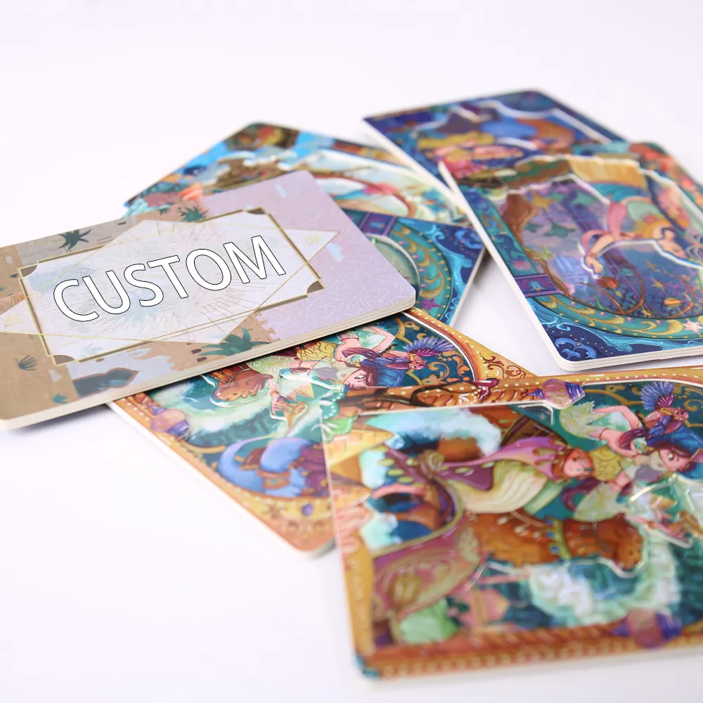 Custom Illustrated Fantasy Art Card Game Deck - alternate view