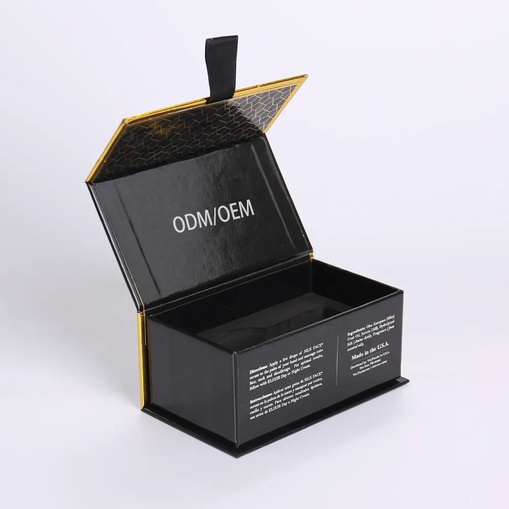 Black Gold Honeycomb Serum Box