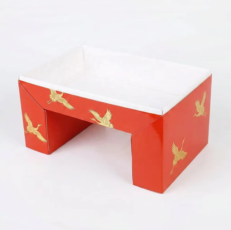 Sushi Packaging Box with Lamination Glitter Custom Logo Eco-Friendly Food Grade Takeaway Box