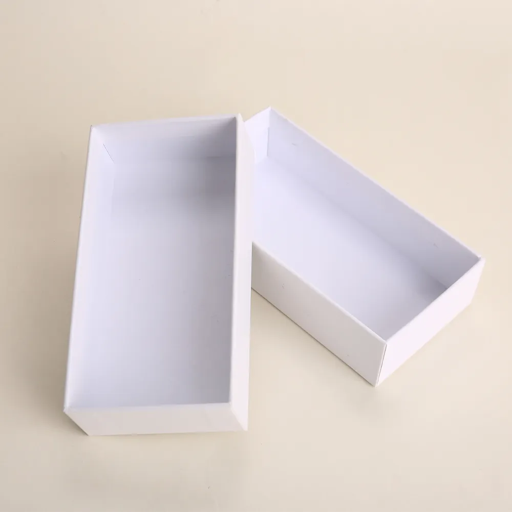 White Rigid Perfume Box with Custom Insert