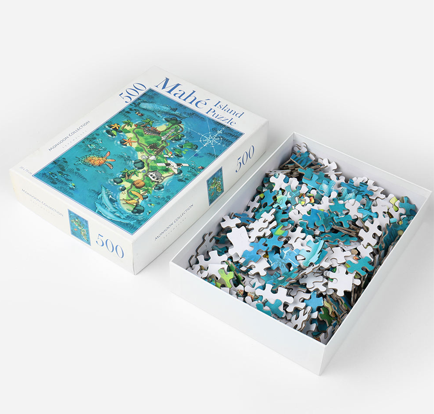 Customize Paper Cardboard Puzzle Jigsaw Manufacturer Supplier Maker Map Puzzle Space 1000 2000 3000 5000 Unisex 300