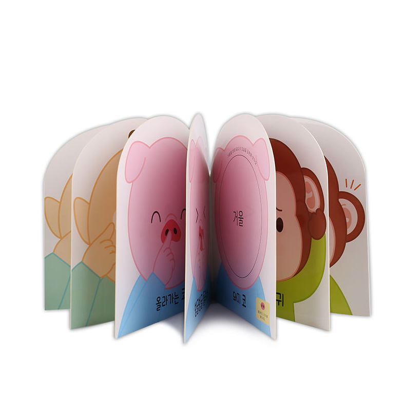 Jinayon Children Educational Book Korean Learning Books Funny Preschool Learning Book Paper Product