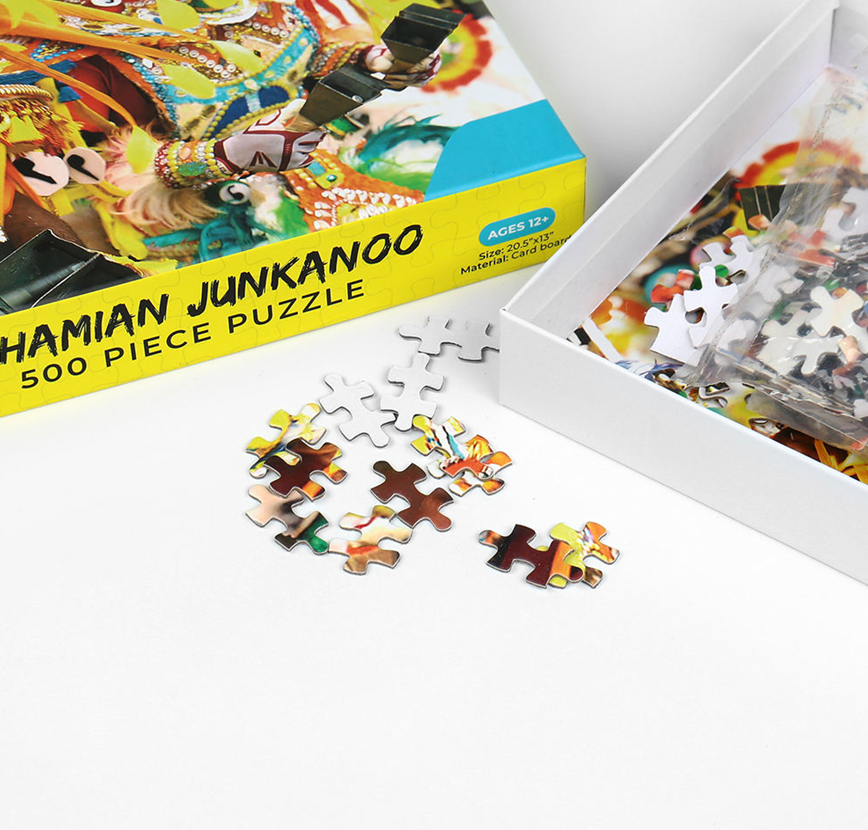 Personalized Custom Paper Jigsaw Puzzles 100 500 1000 Pieces Customized Toy Puzzle Set